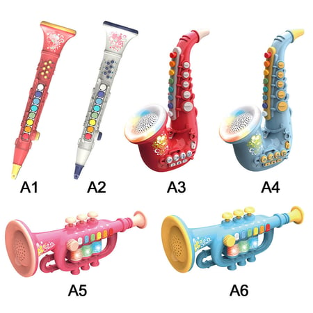 Baby Toys Music Cartoon Saxophone Early Educational Learning Kids Toy Gift New 