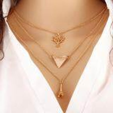 HOT Fashion Women Jewelry Pendant Choker Chunky Statement Chain Bib Necklace