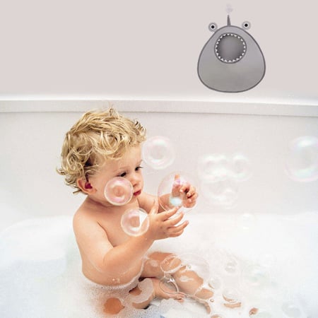 Tjh Cartoon Waterproof Bathroom, Baby Bathtub Basket