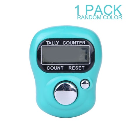 Stitch Marker And Row Finger Counter Electronic Digital Tally Counter 