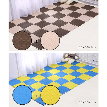 9 Pcs Baby Foam Puzzle Play Floor Mat, Foam Floor Puzzle Tiles Game