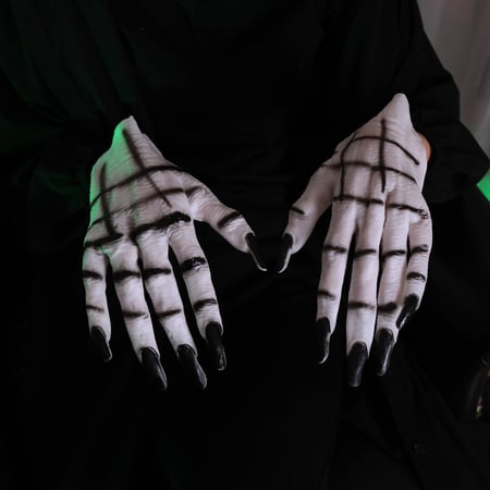 Finger Gloves Costume Accessories Ghost Head Cover Halloween Party Supplies LP 