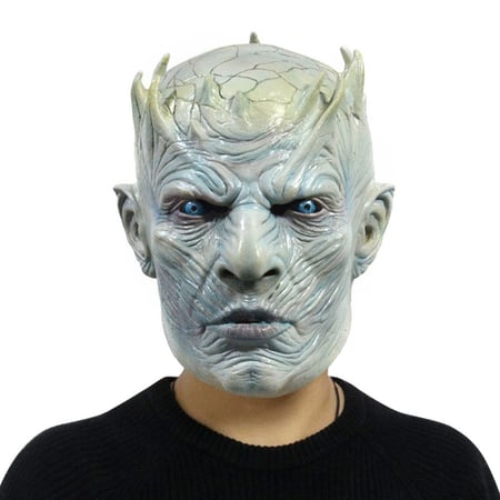 Tjh Throne Game Halloween Mask Night S King Walker Face Vampire Latex Headgear Adults Fancy Masquerade Party Mask Costume Parts Buy Tjh Throne Game Halloween Mask Night S King Walker Face Vampire Latex