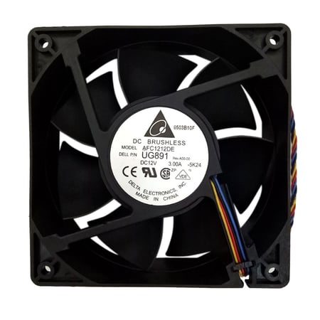 Cooling Fan Replacement 7500RPM 4-pin Connector For Antminer Bitmain S7 S9 Black 