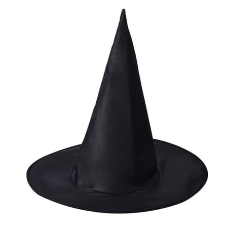 6Pcs Halloween Witch Hat Womens Black Halloween Costume Accessory Cap Newest Lot 