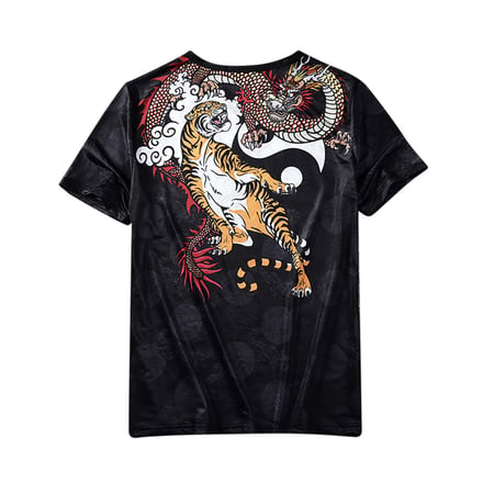 Chinese Mens Summer Fashion Short Comfortable T-Shirt Tops Sleeve Loose 