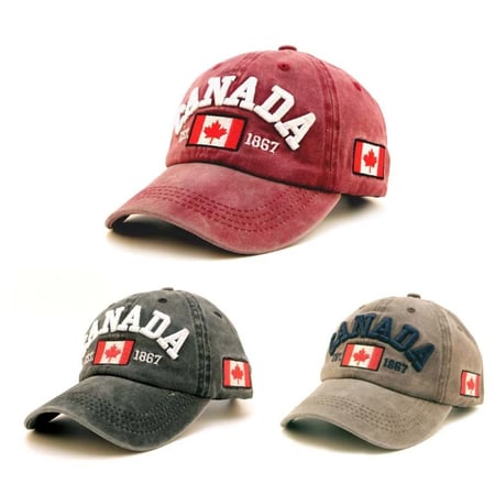 2019 New 100% Cotton Baseball Cap Canada Embroidery dad Hat for Men and Women Caps Hat Gorras 