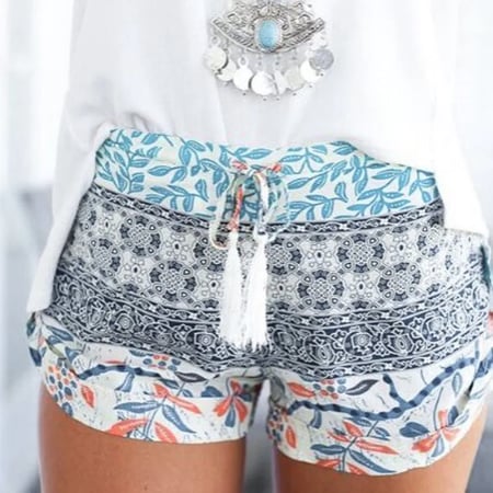 High Waist Floral Short Women Girl Casual Shorts Print Short Summer Beach Fashion Women Lady S Sexy Summer Casual Shorts F2 Buy High Waist Floral Short Women Girl Casual Shorts Print Short