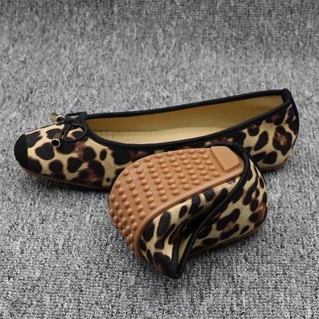2020 Woman Leopard Ballet Women Slip on Loafers Ladies Flats with BowFordable Ballerina Platform Casual Flat Shoes - buy 2020 Woman Leopard Ballet Women Slip on Loafers Ladies Flats with BowFordable