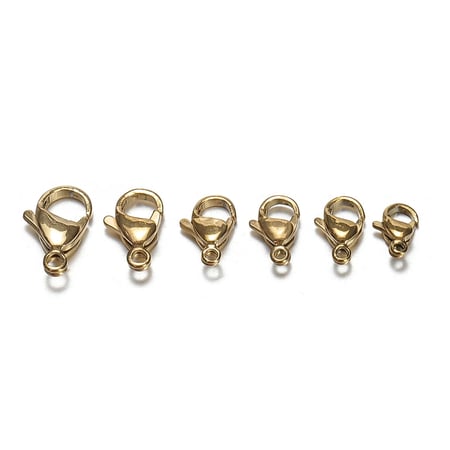 Lobster Clasps Jewelry Finding Clasp Hooks For Diy Necklace Bracelet Chain 20pcs 