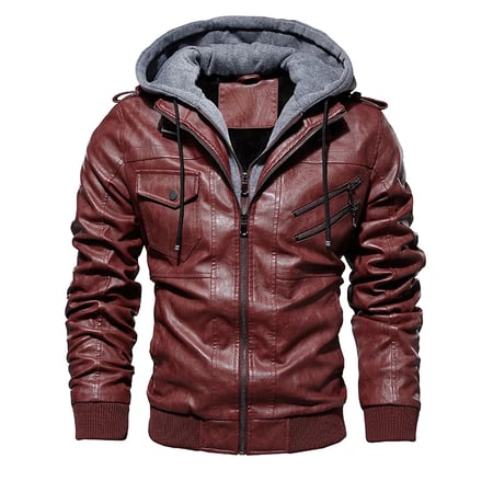Men Vintage Motorcycle Jacket 2020, How Thick Should A Leather Motorcycle Jacket Be