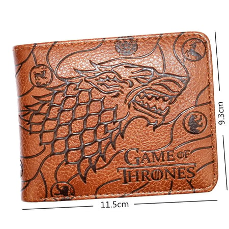 New Game Of Thrones Bifold Wallets With Coin Pocket Card Holder Short Purse Gift