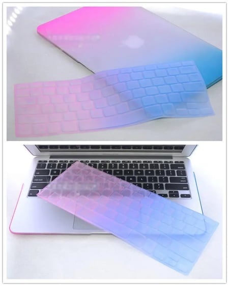 Silicone Keyboard Protector Cover Keypad Skin Film For Pro/Air 13" 15" Macbook