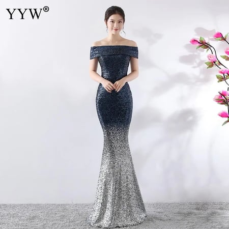 Black and gold occasion dress Clearance