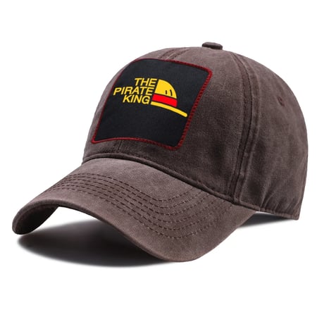 One Piece Baseball Cap The Pirate King Anime Caps Men Women Adjustable Snapback Cap Washed Hats Summer Cotton Hip Hop Dad Hat Buy One Piece Baseball Cap The Pirate King Anime