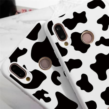 Cow print phone case huawei Clearance