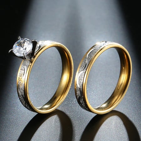 Wbmqda Simple Stainless Steel Wedding Ring For Women Men Never Fade Gold Color Female Male Classic Engagement Alliance Ring Sets Buy Wbmqda Simple Stainless Steel Wedding Ring For Women Men Never Wbmqda Simple Stainless Steel Wedding Ring For Women Men Never Fade Gold Color Female Male Classic Engagement Alliance Ring Sets Buy Wbmqda Simple Stainless Steel Wedding Ring For Women Men Never