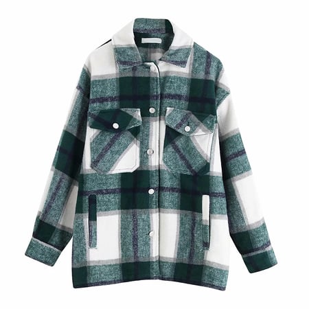 Vintage women 2020 long sleeve woolen