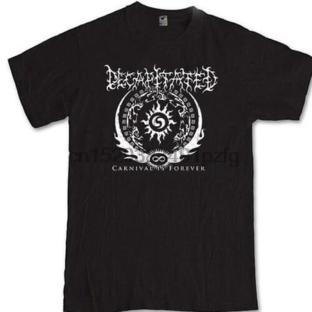 Decapitated Logo Mens Black Rock T-shirt NEW Sizes S-XXXL