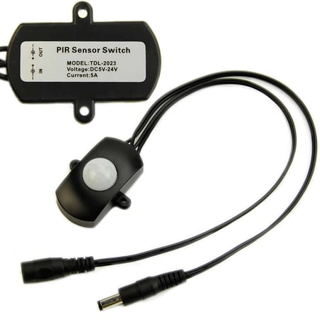 MINI Aotomatic DC5-24V PIR Infrared Motion Sensor Detector Switch for LED Strip 