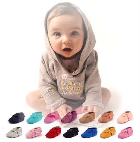 Baby Tassel Soft Sole Leather Shoes Infant Boy Girl Toddler Shoes 0-18 Months Baby Tassel Soft Sole Leather Shoes Infant Boy Girl Toddler Shoes 0-18 Months