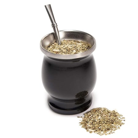 GRAY double wall Stainless Steel Yerba Mate Gourd set straw NEW with Yerba Mate Bombilla Balibetov Mate cup GRAY double wall Stainless Steel Yerba Mate Gourd set straw NEW with Yerba Mate Bombilla Balibetov Mate cup