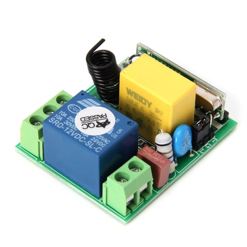 AC220V 10A 1CH RF 315MHz Wireless Remote Control Switch Receiver+Transmitter Kit
