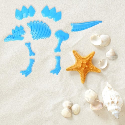 Children Sand Toy Dinosaur Skeleton Mold Beach Sand Pit Water Toy Summer Fun 