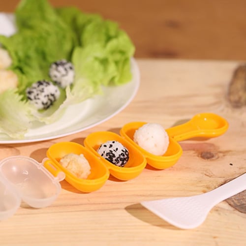 Creative Sushi Mold Onigiri Rice Ball Press Maker Kitchen Shaker Kitchen Tool 