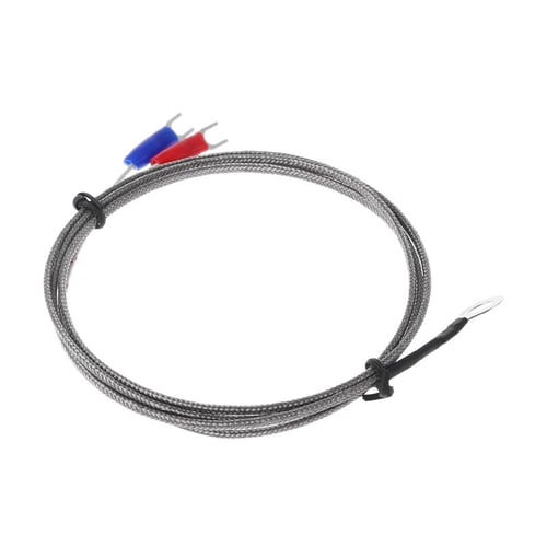 6mm Hole Washer K Type Thermocouple Temperature Sensor Probe 1M Cable For 