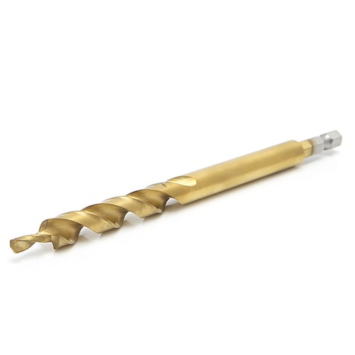 3/8" Hex Pocket Hole Twist Step Drill Bit+Stop Collar Set for Kreg Jig GuidRCSSN 
