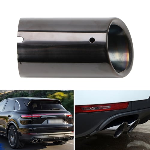 3" Diameter Muffler Exhaust Pipe Tip Direct Replace for Audi Q5/Q3/A3 Chrome