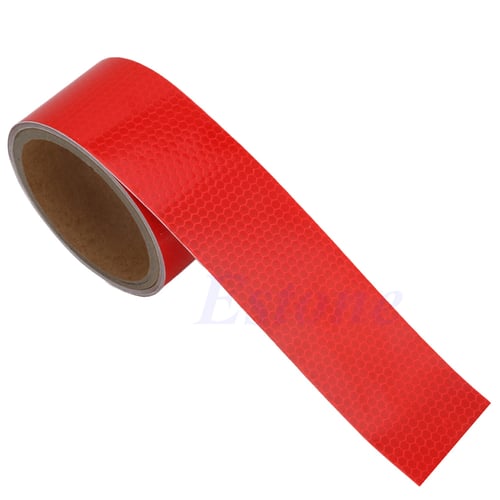 10 Color Car Reflective Safety Warning Conspicuity Tape Film Sticker Multicolor 