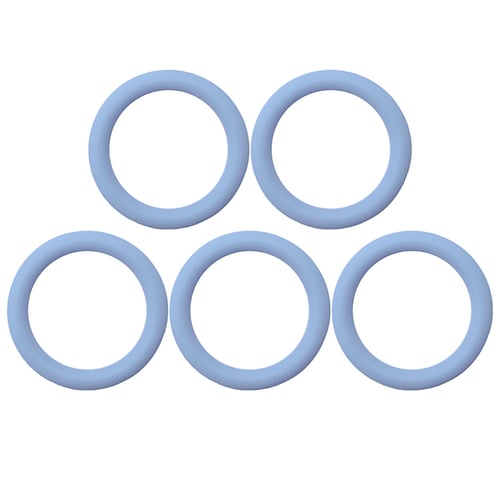 Environmental O-Rings Silicone Dummy Baby Pacifiers Clips Holder Adapter 5Pcs 