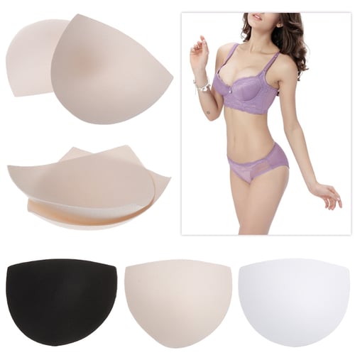 Women Foam Top Push Up Bra Pads Insert Breast Enhancer Bikini pad SwimWear 