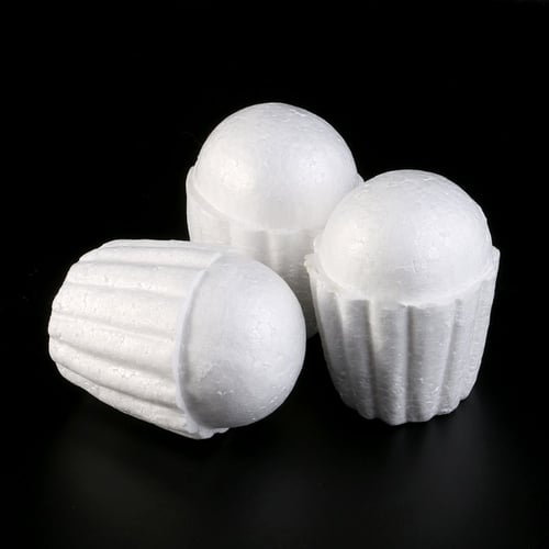 Round Styrofoam Foam Cake Dummy Modelling Sugarcraft Flower Decorating 