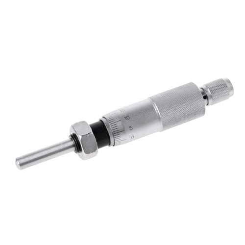 Round Needle Type Thread Micrometer Head Measure Measurement Tool 0-25mm Range 