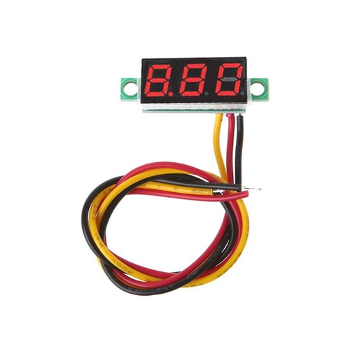 Details about   0.28" 2/3 Wire LED Display Digital Voltmeter Gauge Voltage Detector Panel Meter 