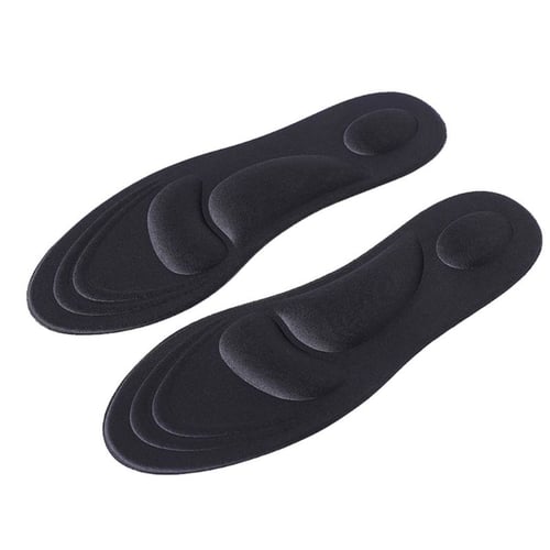 1 Pair 4D Sport Sponge Soft Insole High Heel Shoe Pad Pain Relief Arch Support 
