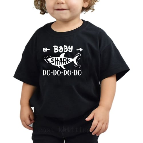 Children's Cute Animal Top Baby Shark Kid's T-Shirts