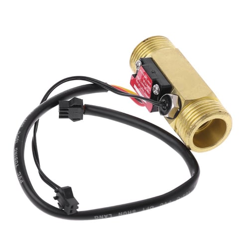 G3/4 Flow Sensor Water Flow Sensor Switch For Flow Meter Water Sensor Copper She 