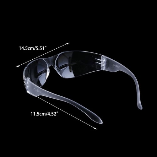 Lab Medical Student Eyewear Clear Safety Eye Protective Goggles Glasses Anti-fog 