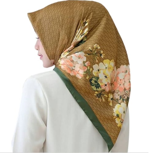 Women's Satin Silk Scarf Large Square Shawl Hair Wrap Sunscreen L'90cm 11Colors