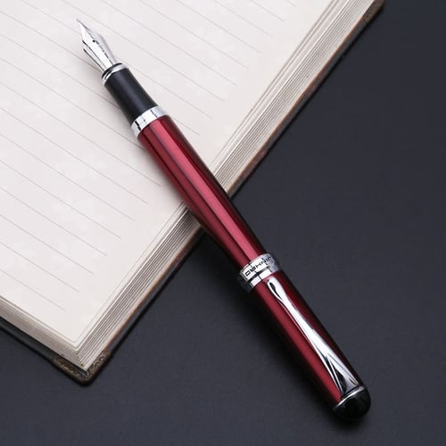 Jinhao X750 Men's Fountain Pen Business Student 0.5mm Extra Fine Nib Calligraphy 