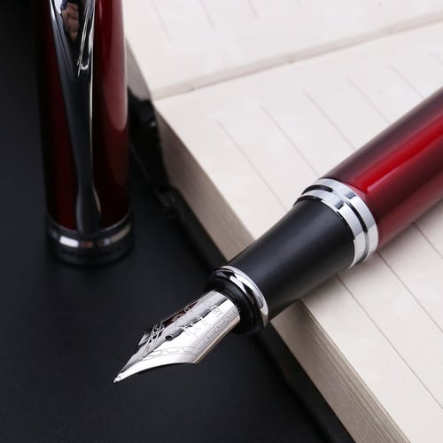 Jinhao X750 Luxury Men's Fountain Pen Business Student 0.5mm Extra Fine Nib 
