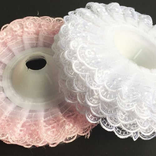 22cm Diy Wedding Bridal Bouquet Holder Crochet Hollow Out Scalloped Lace Holding Flower Collar Decoration Supplies - Diy Bridal Bouquet Holder