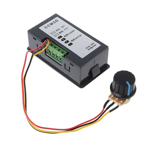 6-30V DC MotorSpeed Controller 12/24V MAX 8A PWM With Digital Display Switch ON 