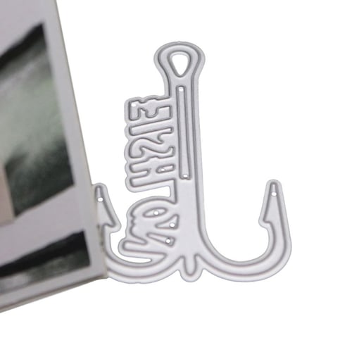 Fish Metal Cutting Dies Stencil Scrapbooking DIY Album Stamp Paper Card Emboss