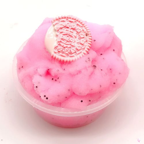 Ice cream cone puff cotton fairy cloud slime fluffy color stress relief kids toy 