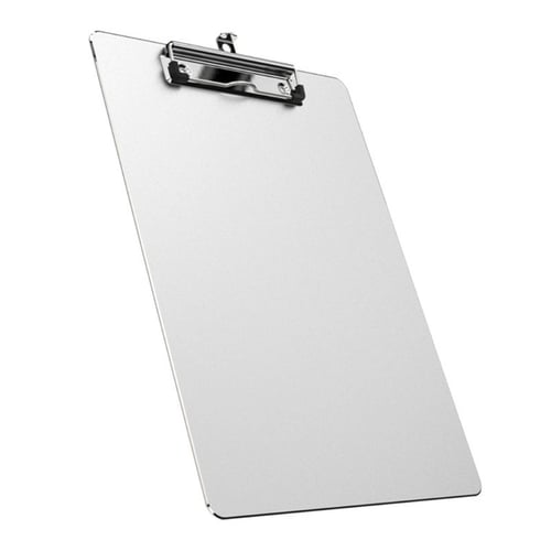 A4 Aluminum Alloy Clipboard Writing Board Clip File Folder Document Holder